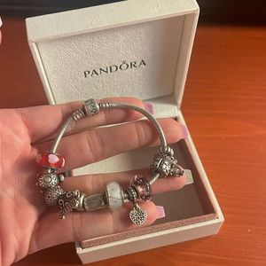 Pandora Bracelet with Charms